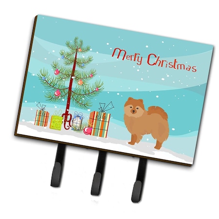 Carolines Treasures German Spitz Christmas Tree Leash or Key Holder CK3456TH68